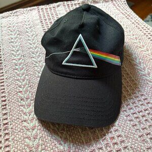 Pink Floyd Dark Side of the Moon black baseball cap adjustable one size